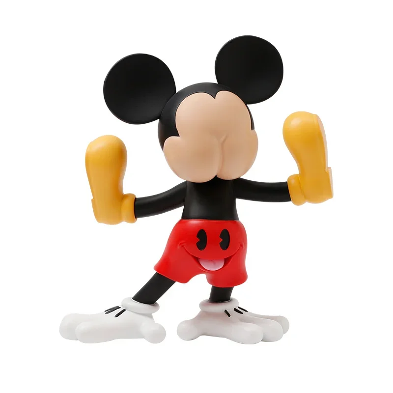 Disney Mickey Mouse Upside Down Figure Freaky Mice Statue Anime Resin Sculpture Trendy Shop Room Decorornament Brithday Gifts