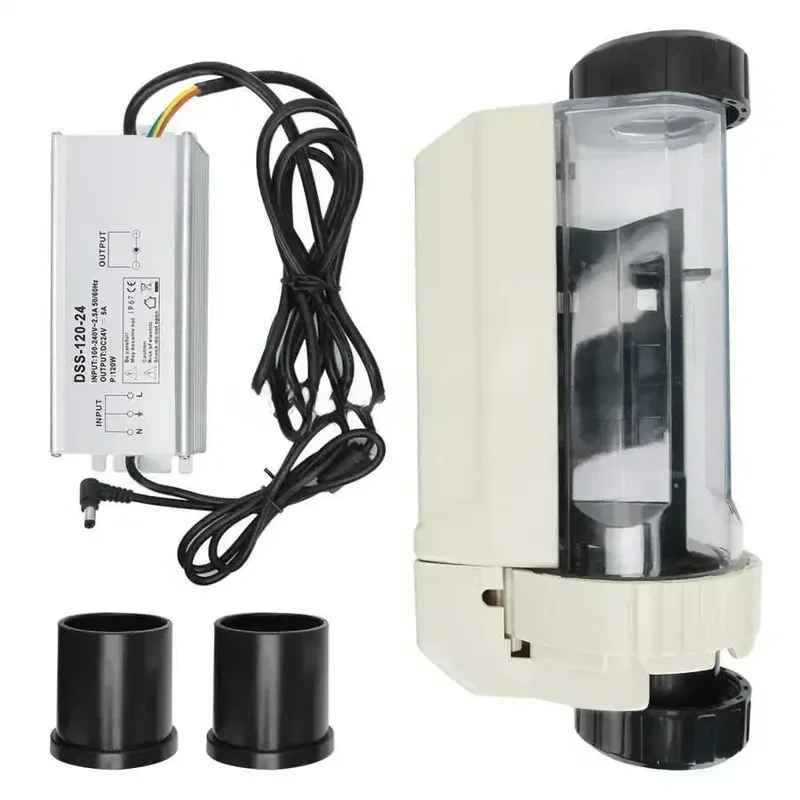 Electrolysis Salt Chlorinator For Pool Hot Tub Spa‑240V Leaf Skimmer 8G/H 12G/H 16G/H 20G/H Saltwater Chlorine Generator