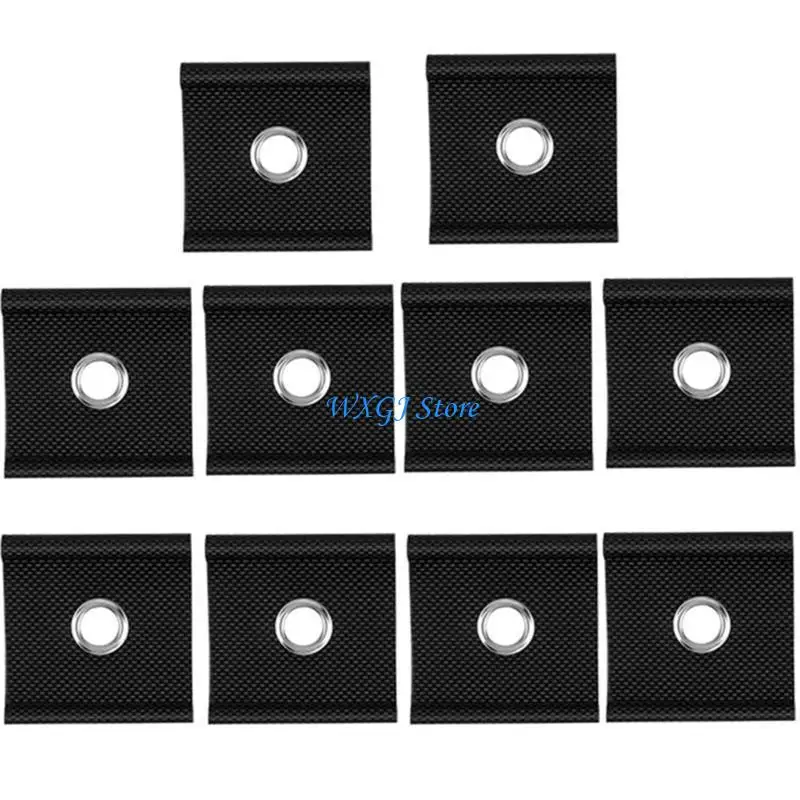 

37JE 10pcs Piping Eyelet for Piping 5/6mm-7/8mm Awning Piping Camping Piping Accessories for Motorhome