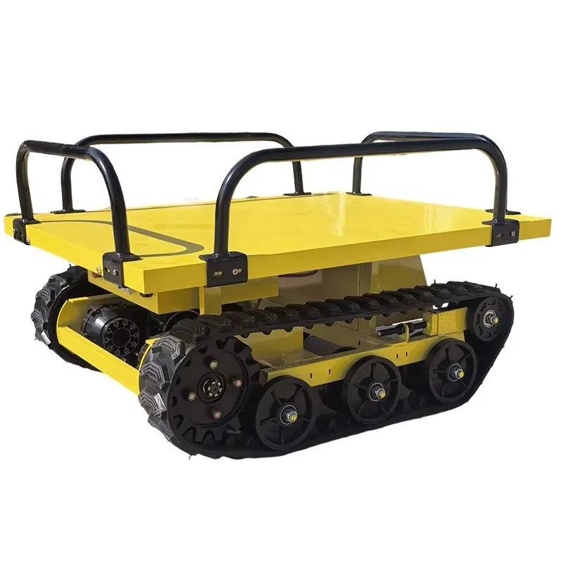 Hot Product Electric Crawler Carrier Remote Control Electric Crawler Carrier Tracked Utility Cart Dumper for Farm Industry