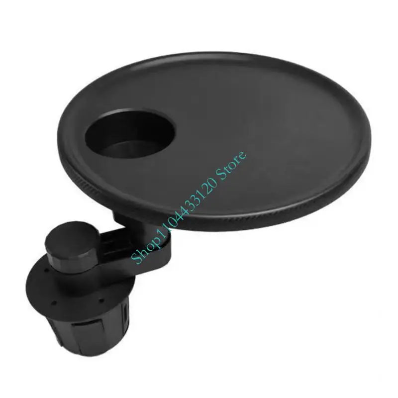 Ergonomic Design Car Cup Holder Organizers Tray Make Of ABS Support Tablets Notebooks And Beverages Safely