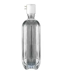 Bouteille de stockage d'eau dentaire, Turbine intégrée, bouchon Transparent, accessoires d'unité dentaire, 600ML 1000ML