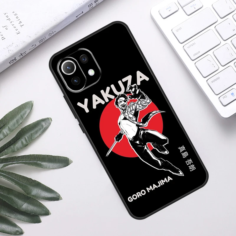 Japan Yakuza Case For POCO F5 X3 X5 Pro F3 F4 GT M5s C40 Back Cover For Xiaomi 13 12 Lite 11T 12T Pro 12X