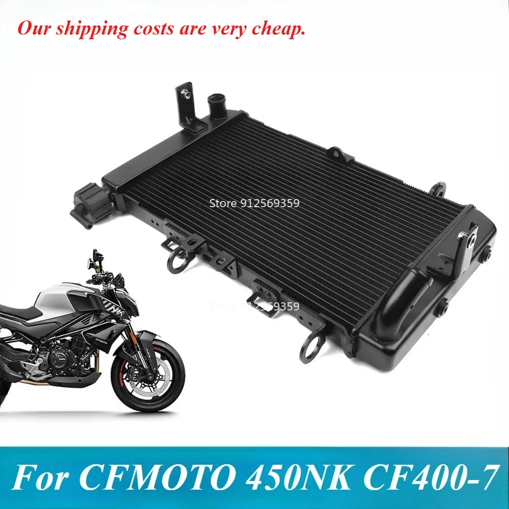 Motorcycle Engine Parts Water Cooler Radiator For CFMOTO 450NK CF450NK CF400-7 CF MOTO NK450 400-7