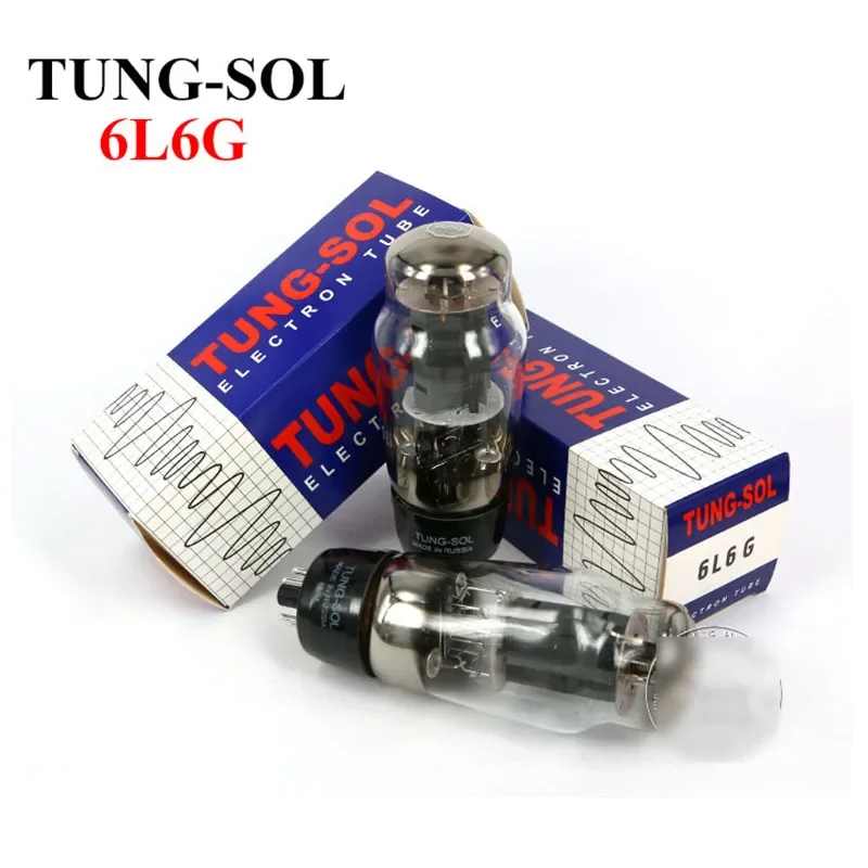 

TUNG-SOL 6L6 6L6G Replace KT66 6P3P Matching Pair for Vacuum Tube Amplifier Diy Audio Amplifier Accessories