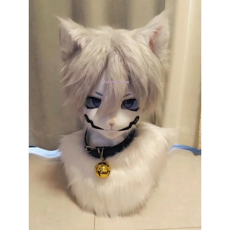 Animal Costume Neck Hair Kig Series Japanese Cosplay General Accessories Animal Costume Bib Multicolor Collar Hair