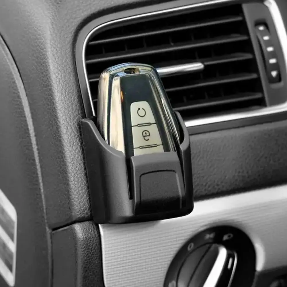 لوحة سيارة مفتاح صندوق تخزين بطاقة مفتاح الرف العالمي صالح قابلة لإعادة الاستخدام الخلفي لاصق صندوق منظم سيارة تستيفها الملحقات #2