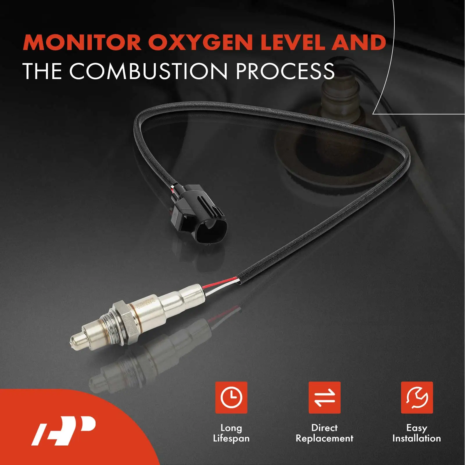 A-Premium Front Left or Right O2 Oxygen Sensor for Jaguar F-Type 2014