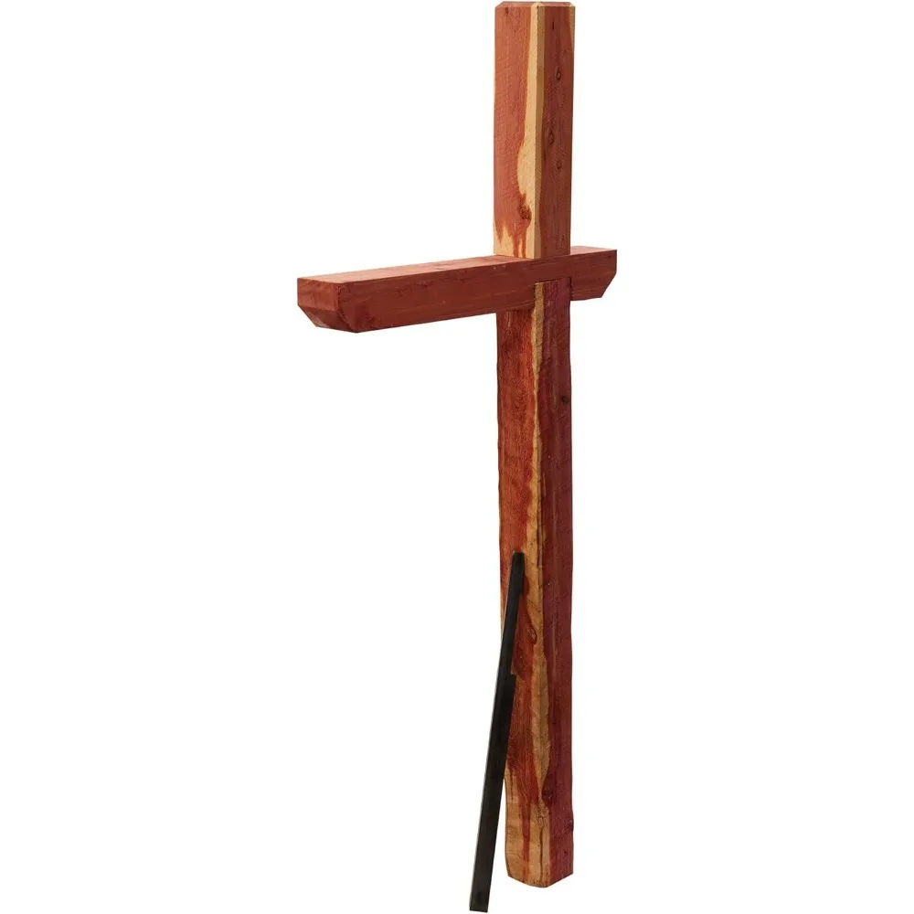 عمود صندوق بريد محرك خشب الأرز مع الأرز العطري، الرموز المتوافقة A، B، C، DPKX00AM #1