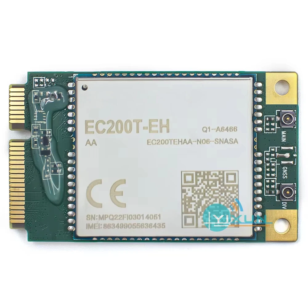 

EC200T-EH MINI PCIE LTE Cat4 Module Europe Replace EC200A-EU Can Used for Russian