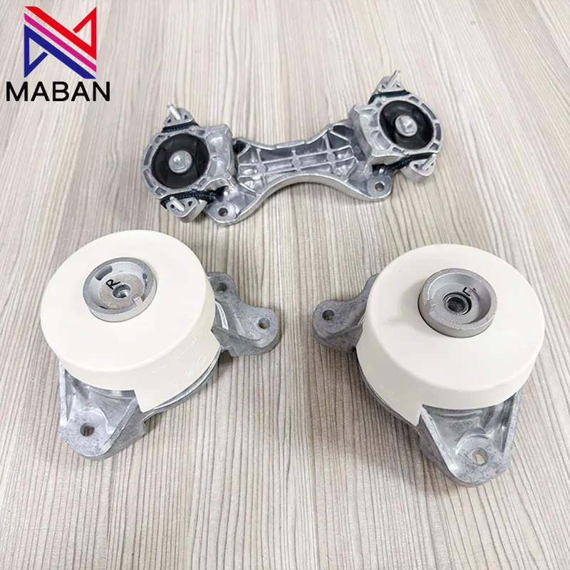 1SET 2532402400 2052405000 2132400300 Engine Mount Transmission Mount for Mercedes W213 E-Class AMG E43 4Matic 3.0L 2017-2023