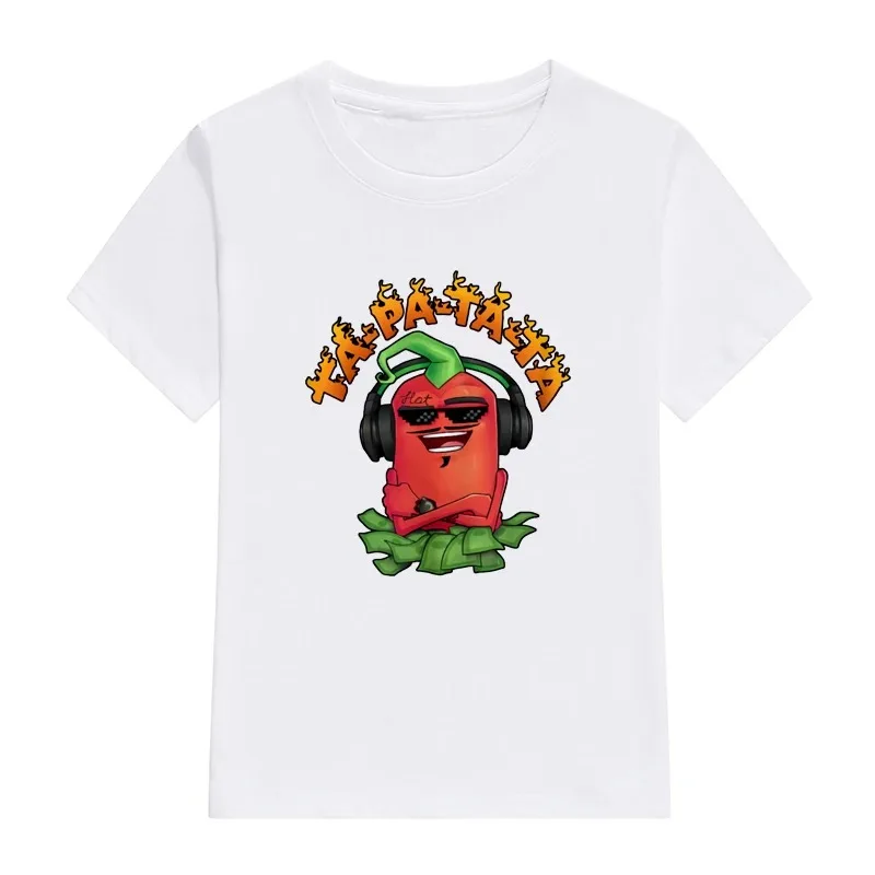 Children's 100% Cotton T Shirts Merch Edison Pepper 