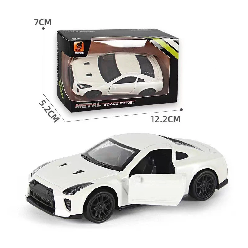 1:43 Hot Wheels Diecast Metal Alloy Car Model Toys Simulation Pull Back Racing Vehicle Sports Hobbies Collection Carschildr Toy