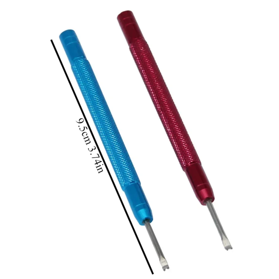 4 قطعة ساعة الأيدي مزيل ساعة الضغط الإبر المنتقى مجتذب المناسب أداة إزالة الصواميل الساعاتي ساعة أداة إصلاح الملحقات عدة