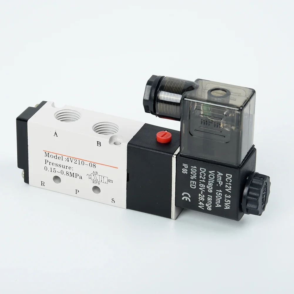 For Air Control Pilot Operation Valve Solenoid Pneumatic Valve For Industrial Automation Easy To Disassemble Good Sealing