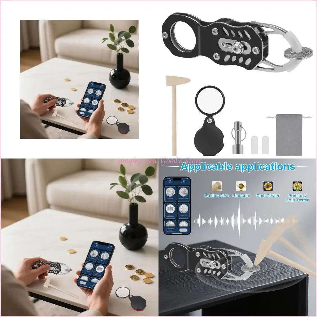 

Портативный инструмент для проверки подлинности монет 57QA с датчиком высокой точности