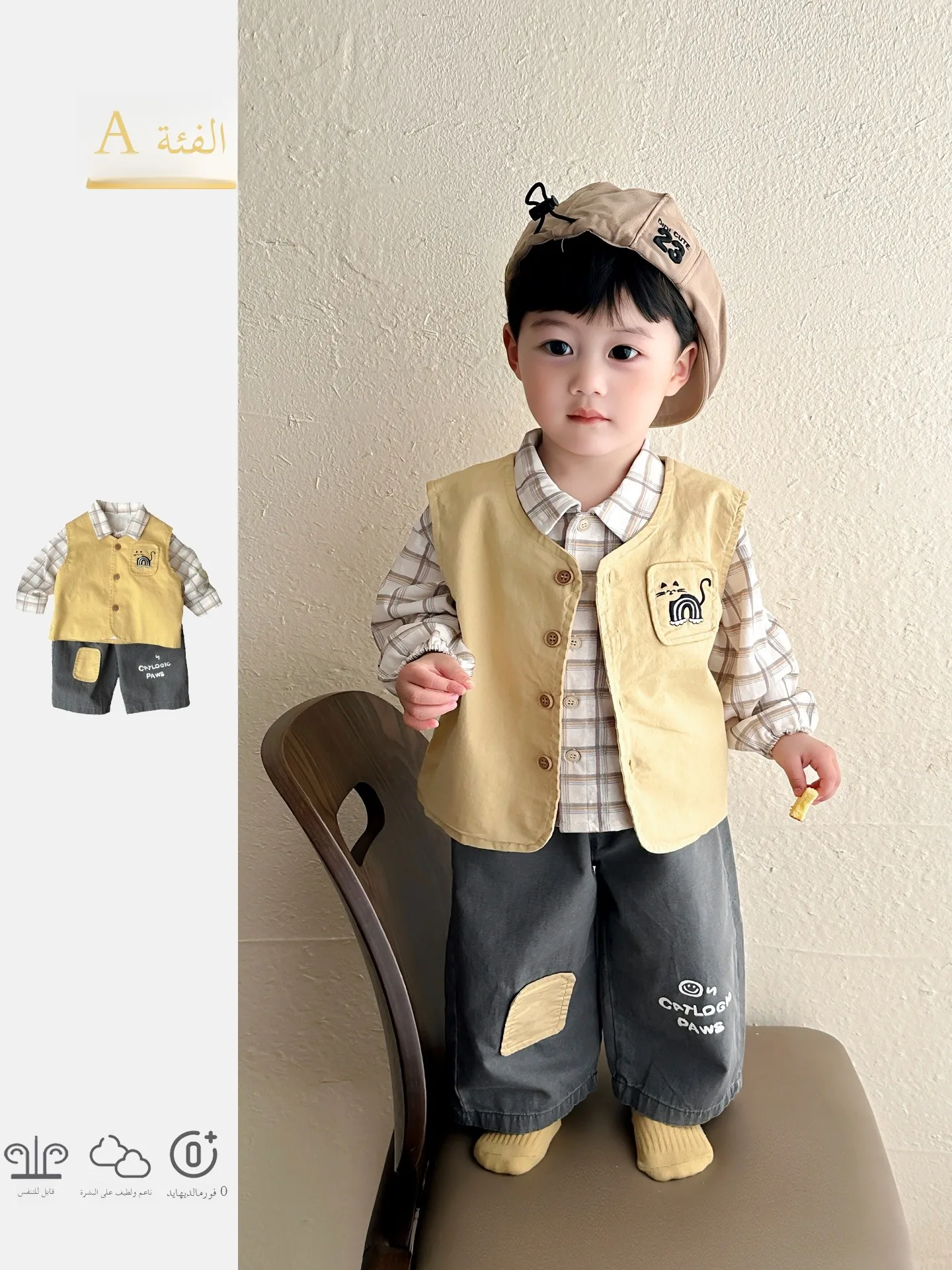 casual-fashionable-spring-autumn-baby-boy-outfit-set-korean-style-warm-breathable-cotton-polyester-three-piece-suit-for-babies