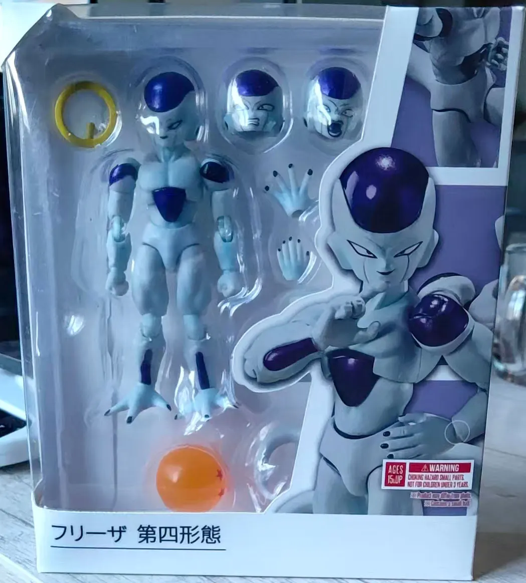 

Dragon Ball SHF Fourth Form Frieza Figure Anime S.H.Figuarts Doll Figurine Model Toy Birthday Gift