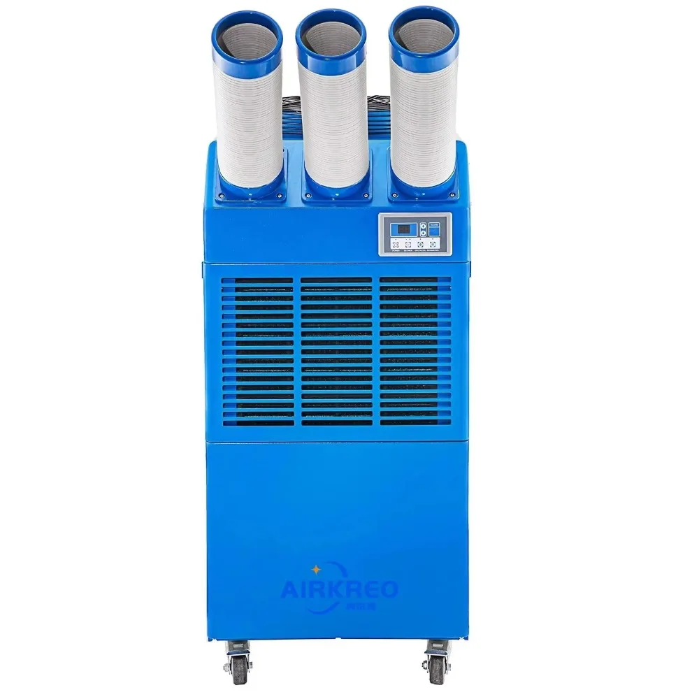 Portable Industrial Spot Air Conditioner, High Efficiency Cooling Unit, Compact Design for Workshops and Factories