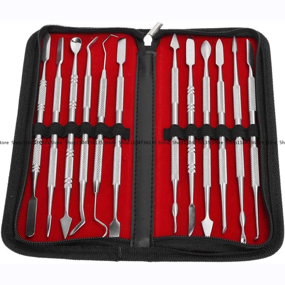 Stainless Steel Clay Carving Tools, Wax Carving Sets, Double-headed Stainless Steel, Clay Carving Tools