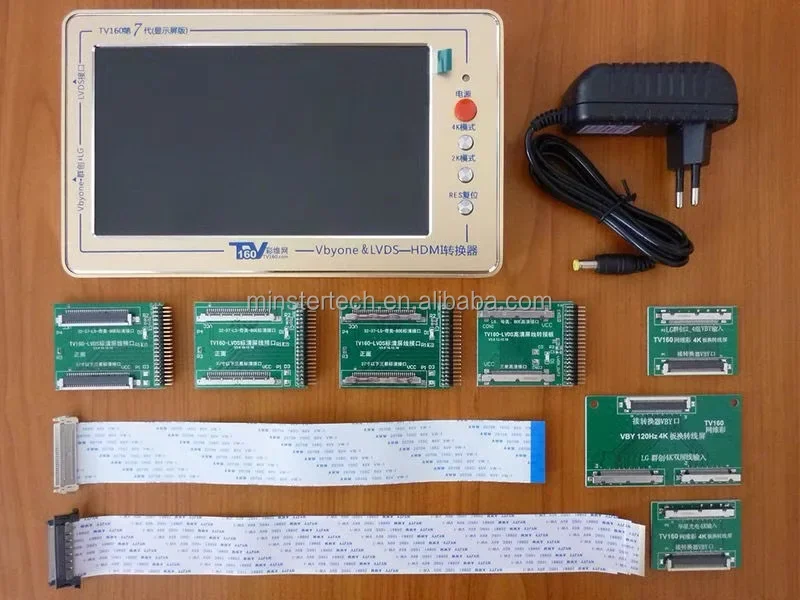 Oryginalny nowy panel wyświetlacza LED Lcd narzędzie testowe płyta główna telewizora płyta główna Tester naprawy płyty głównej 7. generacji