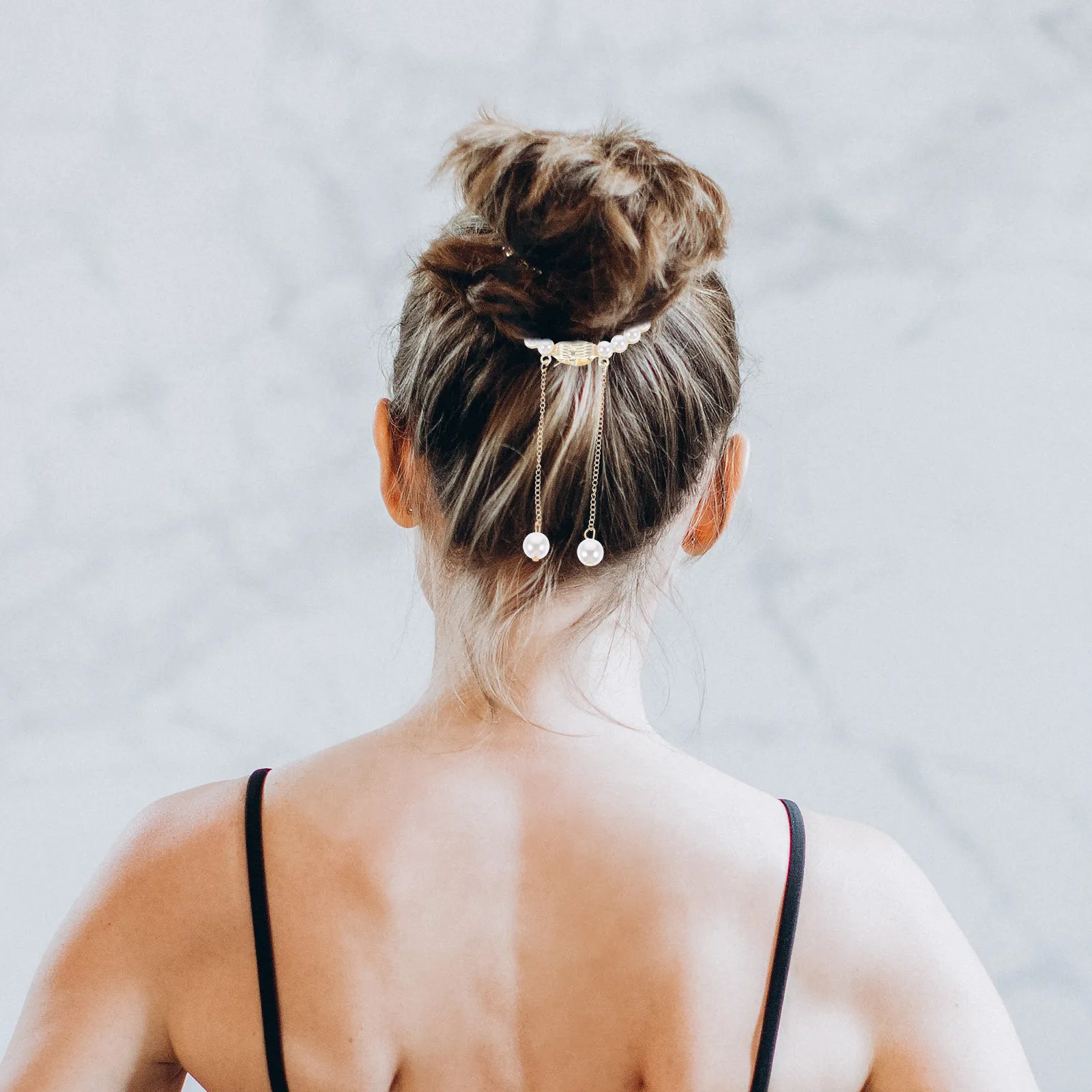 

5 шт. стильных заколок для волос с кисточками, держатели для хвоста для женщин, простой, но привлекательный дизайн, заколки для волос, держатели для хвоста