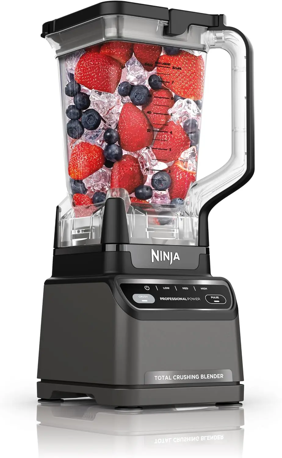 Blender 2.0, 1200 Watts, Auto-iQ Program, Total Crushing Blades, 72-oz. Pitcher, 4 Manual Speeds for Smoothies