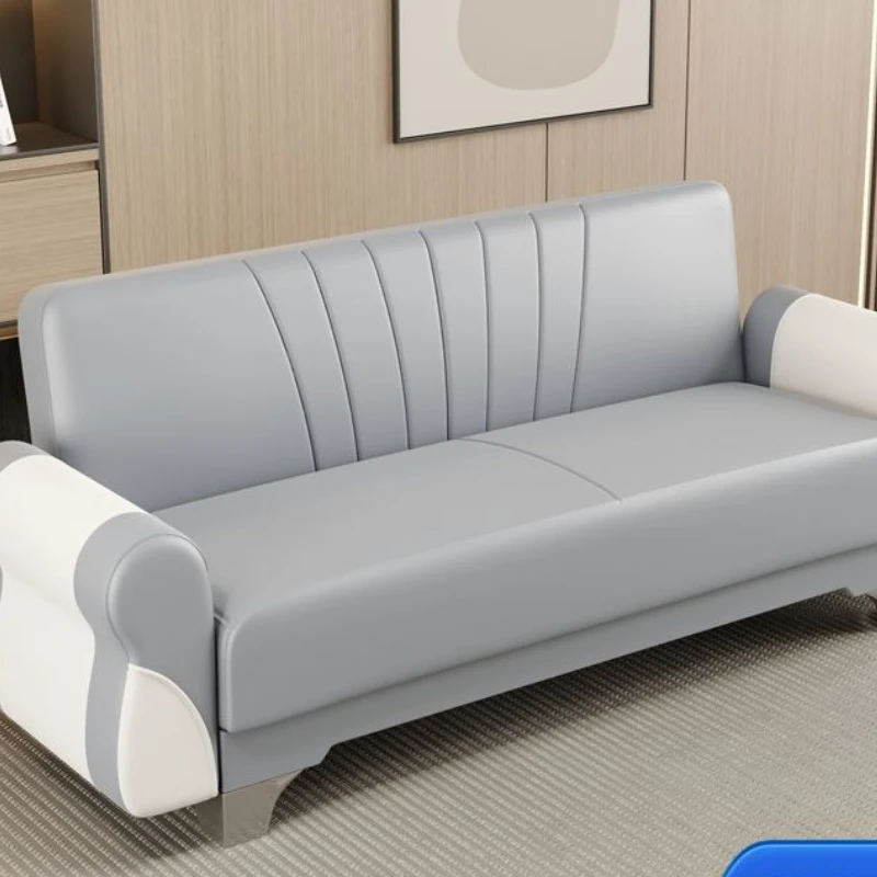 

Cat claw leather foldable dual purpose sofa bed, anti cat scratch technology fabric sofa