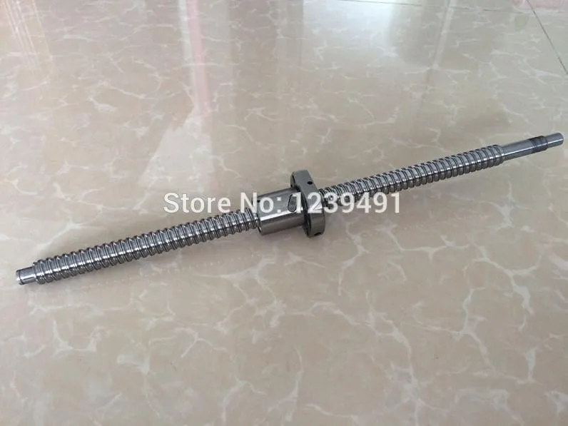 1pc SFU2010 - 1200mm 1500mm ballscrew + ball nut with BK15 / BF15 end machined CNC parts