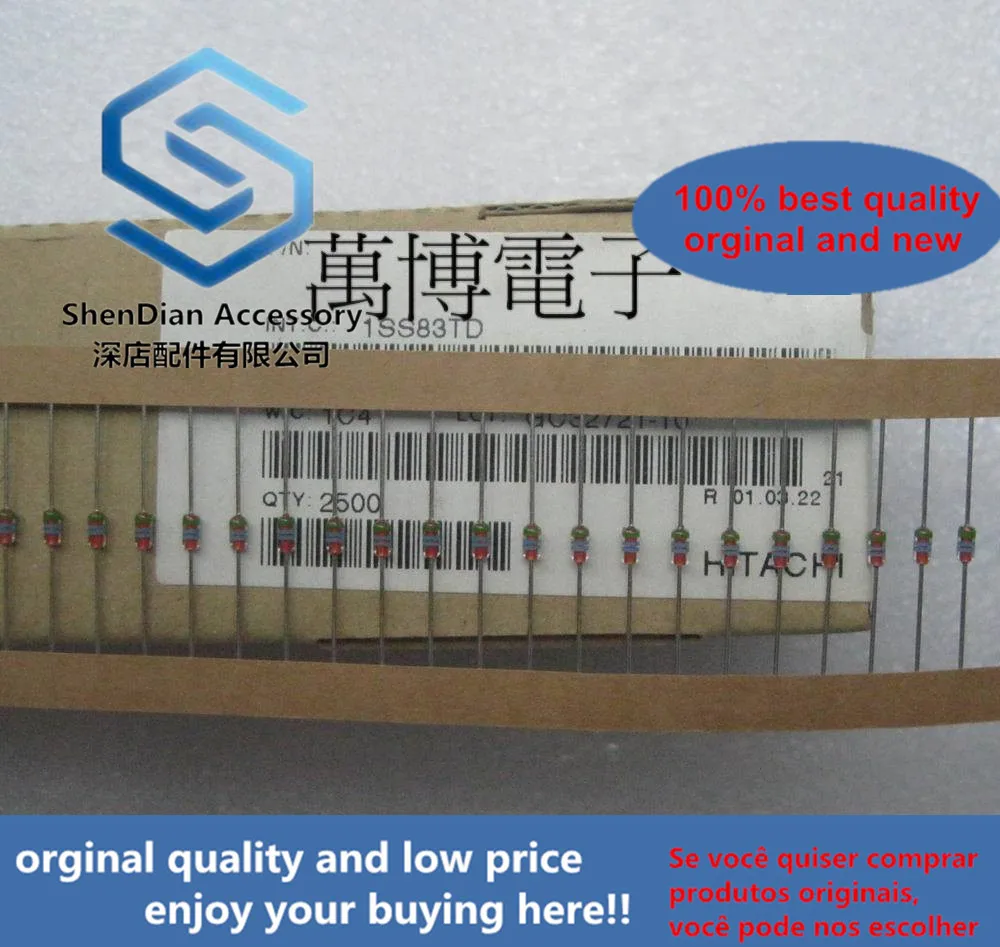 10pcs only orginal new can 1SS83 ISS83 diode Golden Throat