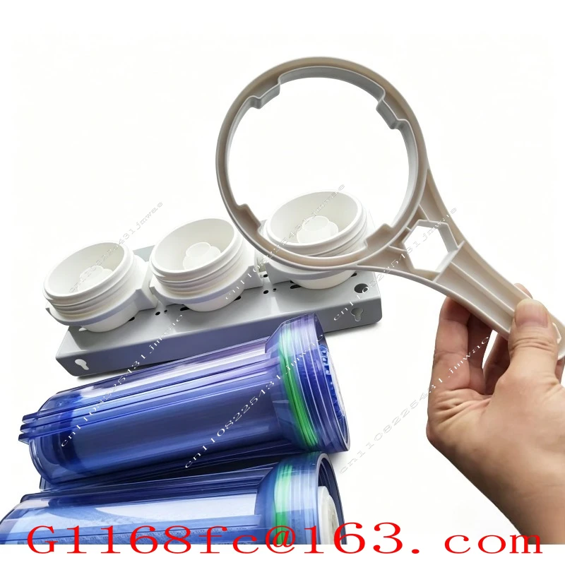 Thickened Three-stage Fully Transparent 10-inch Tap Water Filter Pre-filter
