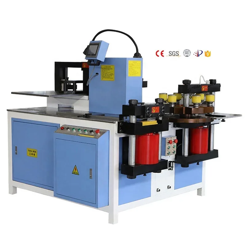 Copper Row Multifunctional Busbar Processing Machine Hydraulic Copper Processing Equipment Shear Punching And Bending