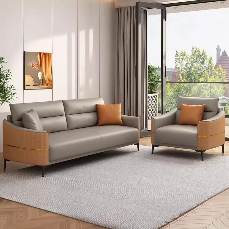 b16 simple modern office light luxury front desk office reception small apartment sofa