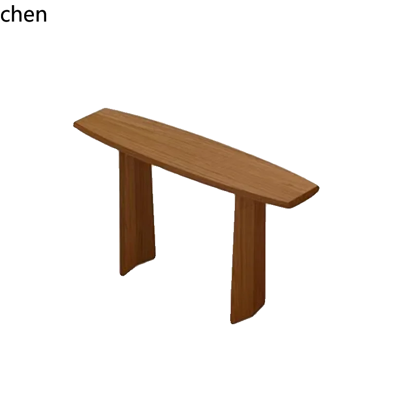 

i5.15 Solid Wood Entryway Console Table Ultra Narrow Hotel Hallway Desk Entryway Console Table