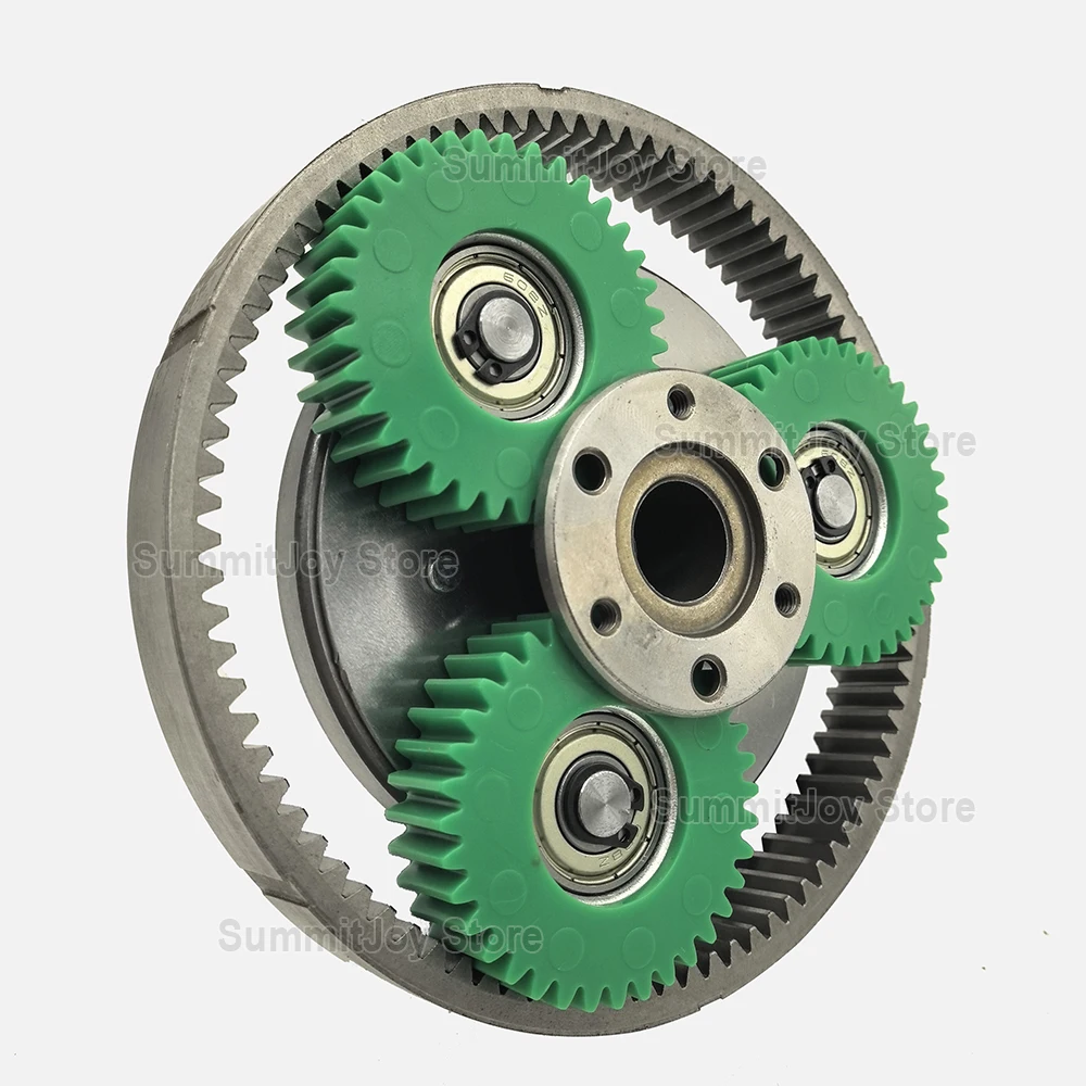 E-الدراجة ترس المحرك مجموعة القابض 36T 47.3 مللي متر الكواكب والعتاد مع 88 مللي متر مخلب والعتاد الدائري الخارجي لأجزاء المحرك الكهربائي Bafang 500 واط #2