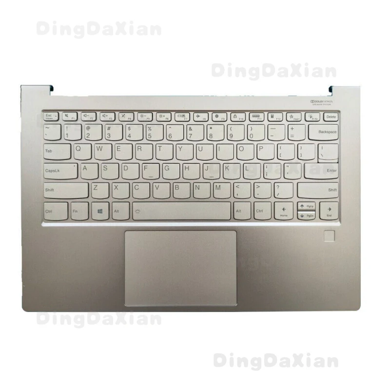 

d+5CB0Z69768 Клавиатура с тачпадом и подставкой для рук для Lenovo Yoga 9-14ITL5 14 дюймов, верхняя часть корпуса, золотистый цвет