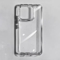 Luxury Hybrid Shockproof Case For Xiaomi Mi 15 14 14T 13 13T 12 12T Pro Lite Hard Acrylic Back Cover Clear Silicone Soft Shell