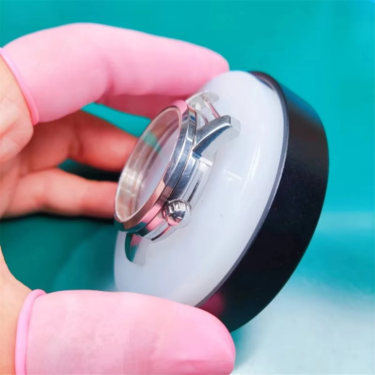 HHTL Ferramenta de reparo de relógio Almofada de suporte de movimento Almofada de caixa de relógio Almofada macia de silicone