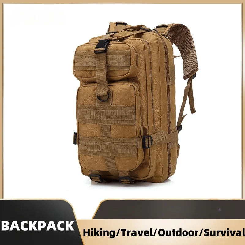 

20-35L 3P Military Camouflage Leisure Travel Backpack Hiking Off-road Camping Sports Outdoor Mountaineering Tactical Backpack
