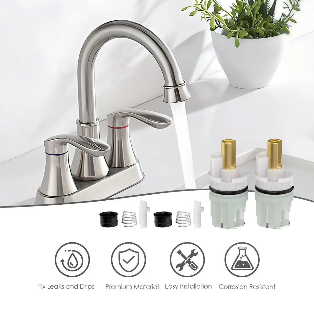 Brass Construction Faucet Stem Assembly Leak Repair Corrosion Resistant Faucet Repair Parts OEM Quality for Delta Rp25513