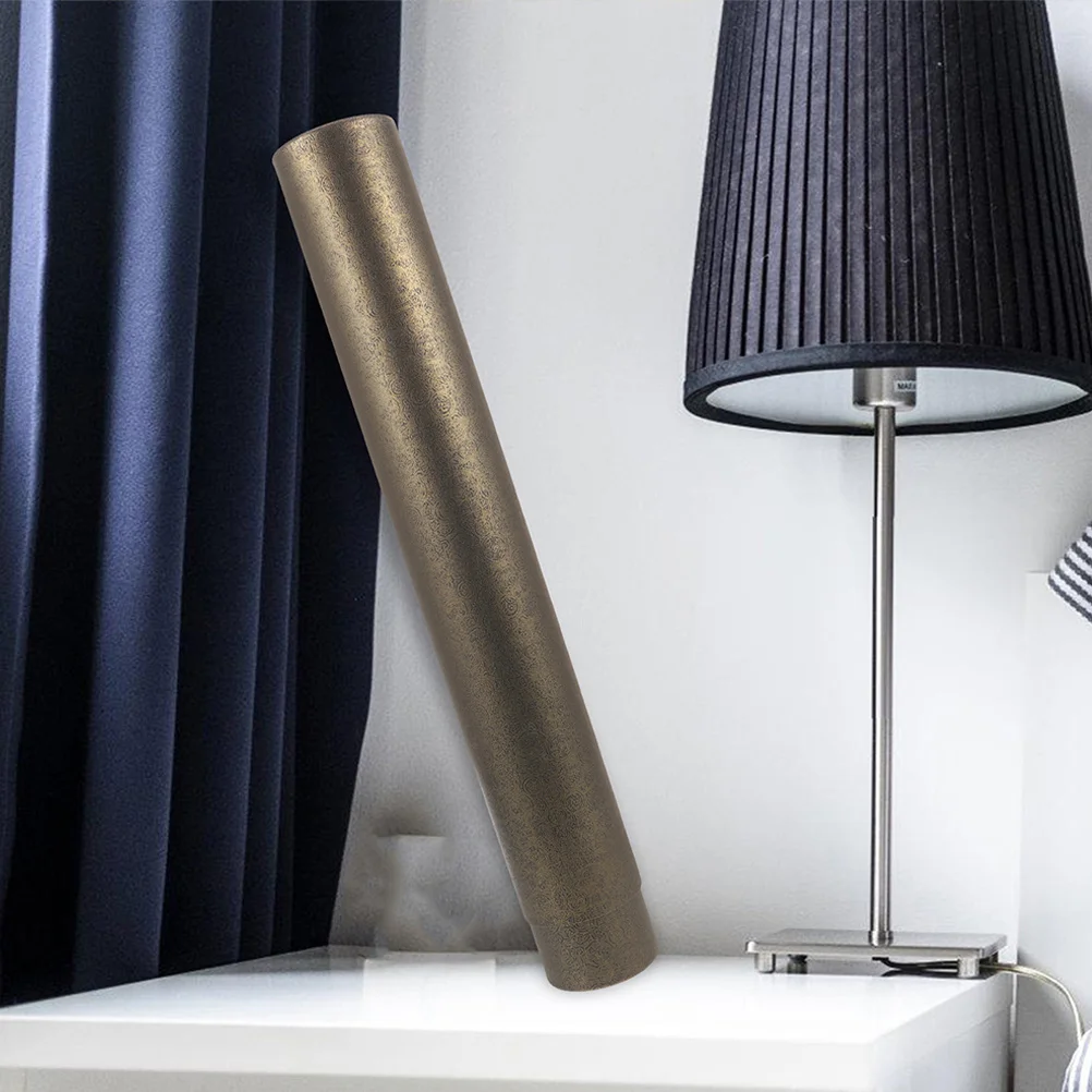 Extendable Poster Storage Tube Retractable Mailing Tube Cap for Blueprints Artwork Documents Scroll Carrier