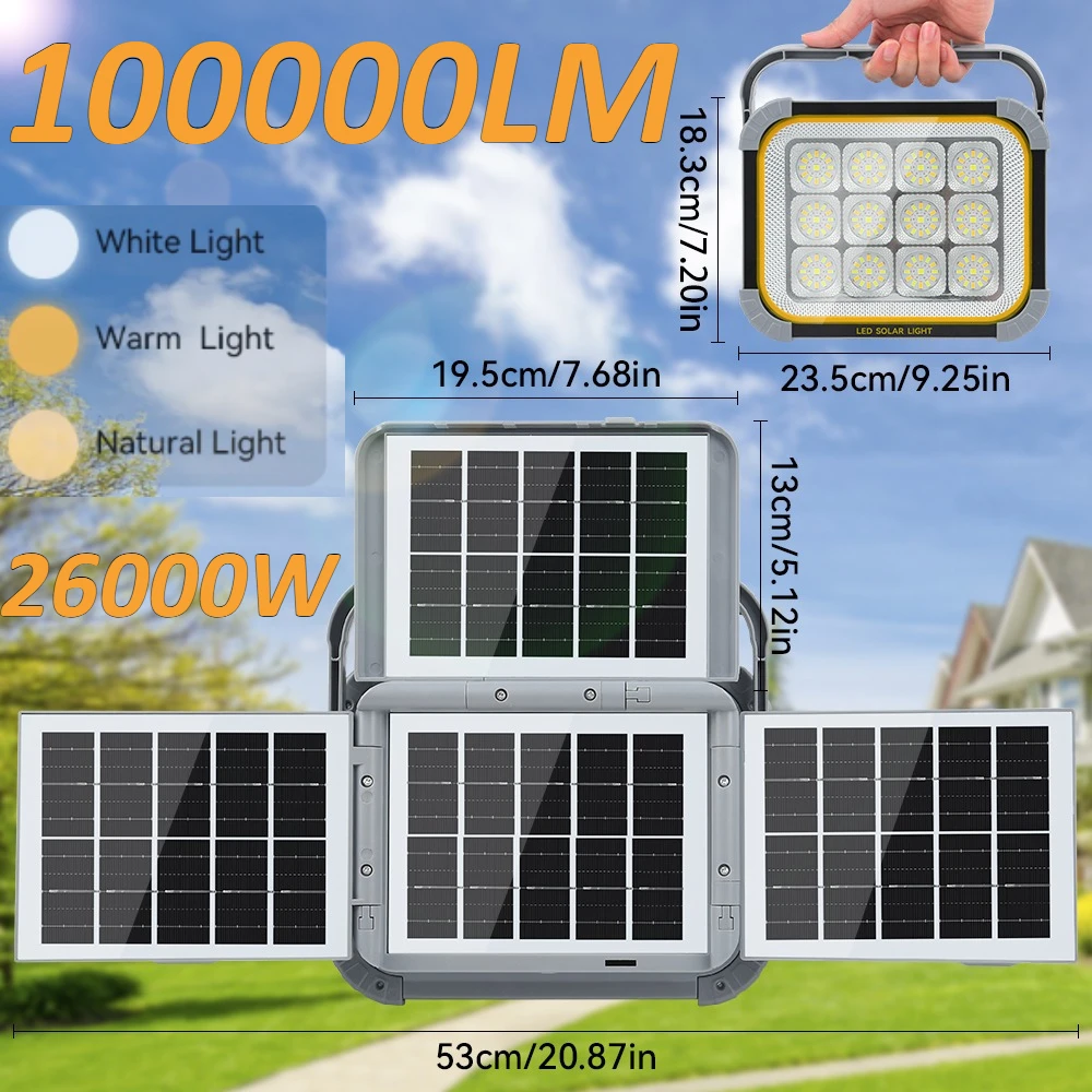 4 Solar-Panels Port…