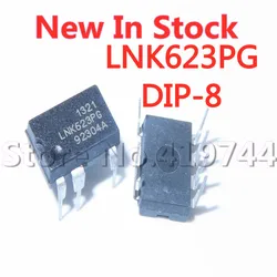 5ピース/ロットLNK623PG LNK623 dip-7 lcd電源管理チップの在庫新オリジナル