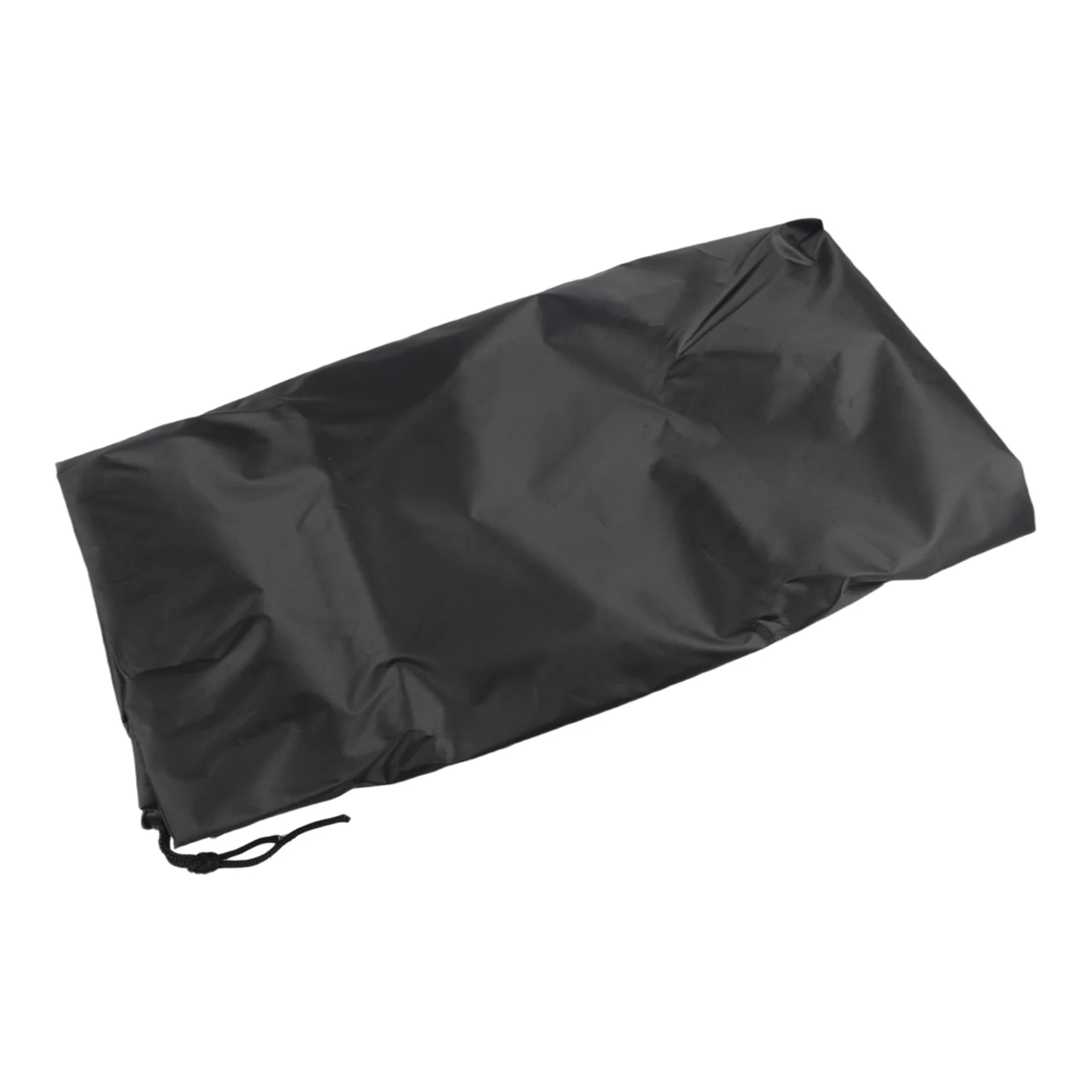 Waterproof barbecue fire pot cover black oxford fabric 24 inch diameter 27 inch height outdoor dust protection