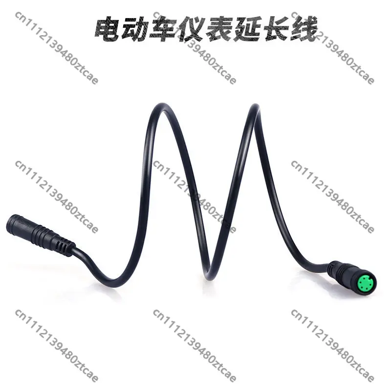 Instrument Display Extension Cable Code Meter Wiring Accessories For Mid Hub Motor Electric Scooter Bicycle