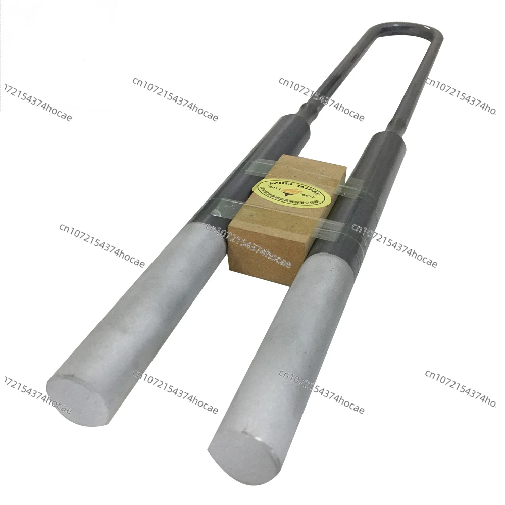 Factory Direct 2026 Top Elemento Ceramico Flessibile MoSi2 di Grado TC1700 a Forma di U, Foglio Riscaldante ad Alta Temperatura