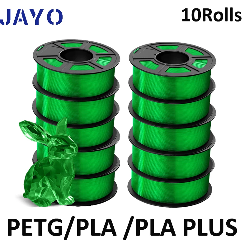 

JAYO Transparente pla plus/petg/pla Нить для 3d-принтера 1,75 мм Нить для 3d-шоркера Материалы FDM для склада 3D-принтеров ЕС Великобритания