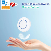 Zigbee 3.0 Button Scene Switch Intelligent Linkage Push Switch Remote on Off Key Controller For Smart Home Assistant 2MQTT