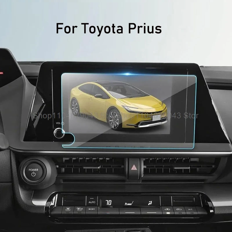 Tempered Glass Protector film For Toyota Prius LE/XLE  2023  8 Inch Toyota Prius XW60 Navigation DisplayScreen anti-scratch