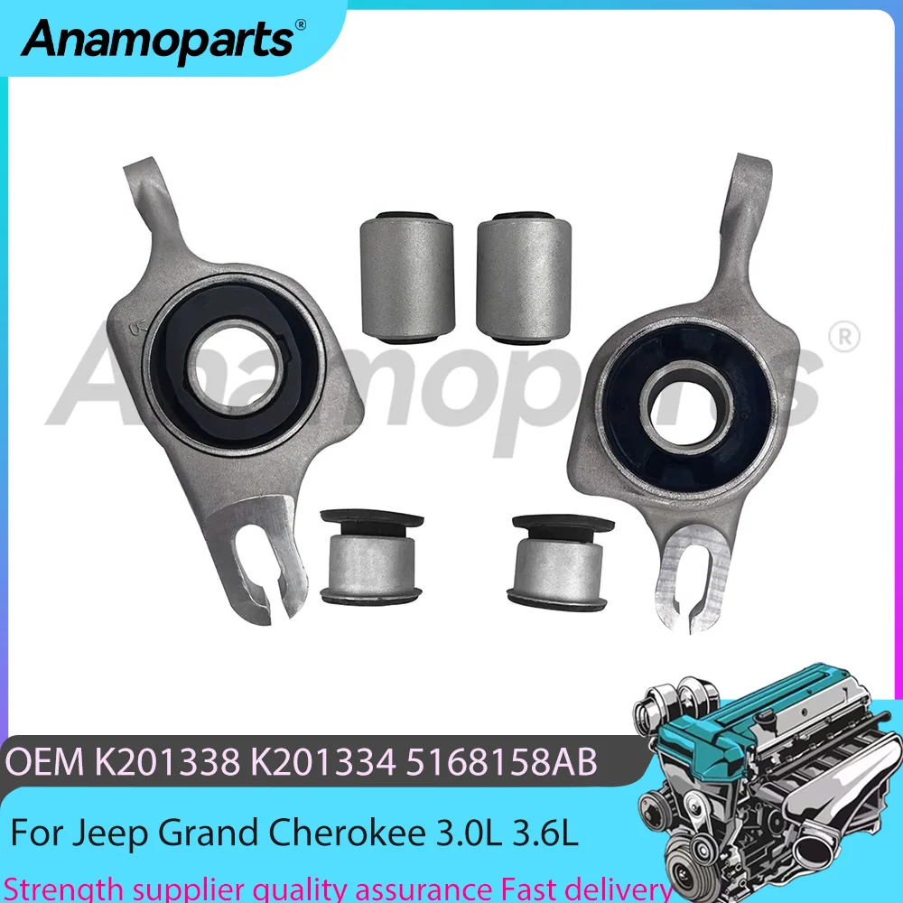 

Engine Parts Control Arm Bushing Kits Fit 3.0 3.6 5.7 6.4L V6 V8 For Jeep Grand Cherokee Dodge Durango 3.0L 3.6L 5.7L 6.4L 11-15